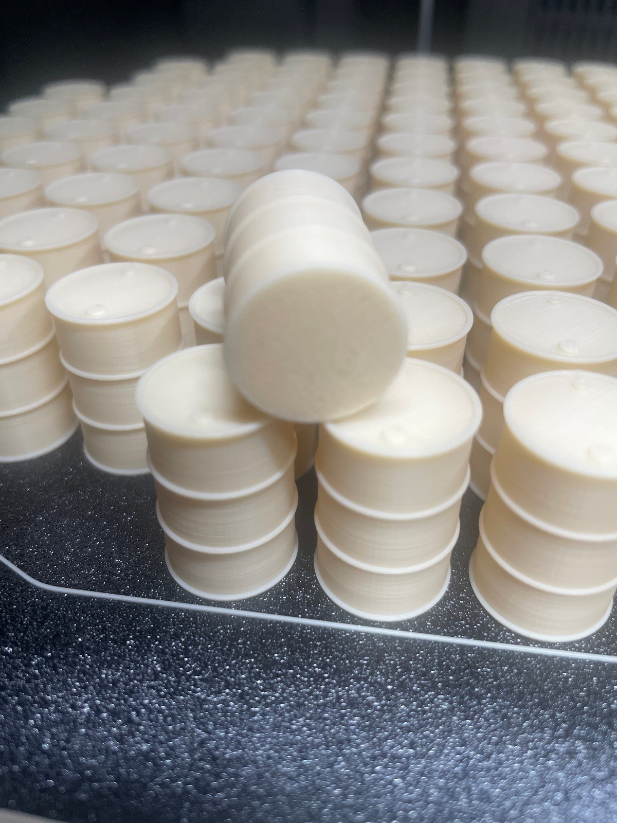 1:35 Scale WWII Oil Drums x10 High Detail 3D Printed Barrels Diorama Accessory - Image 4