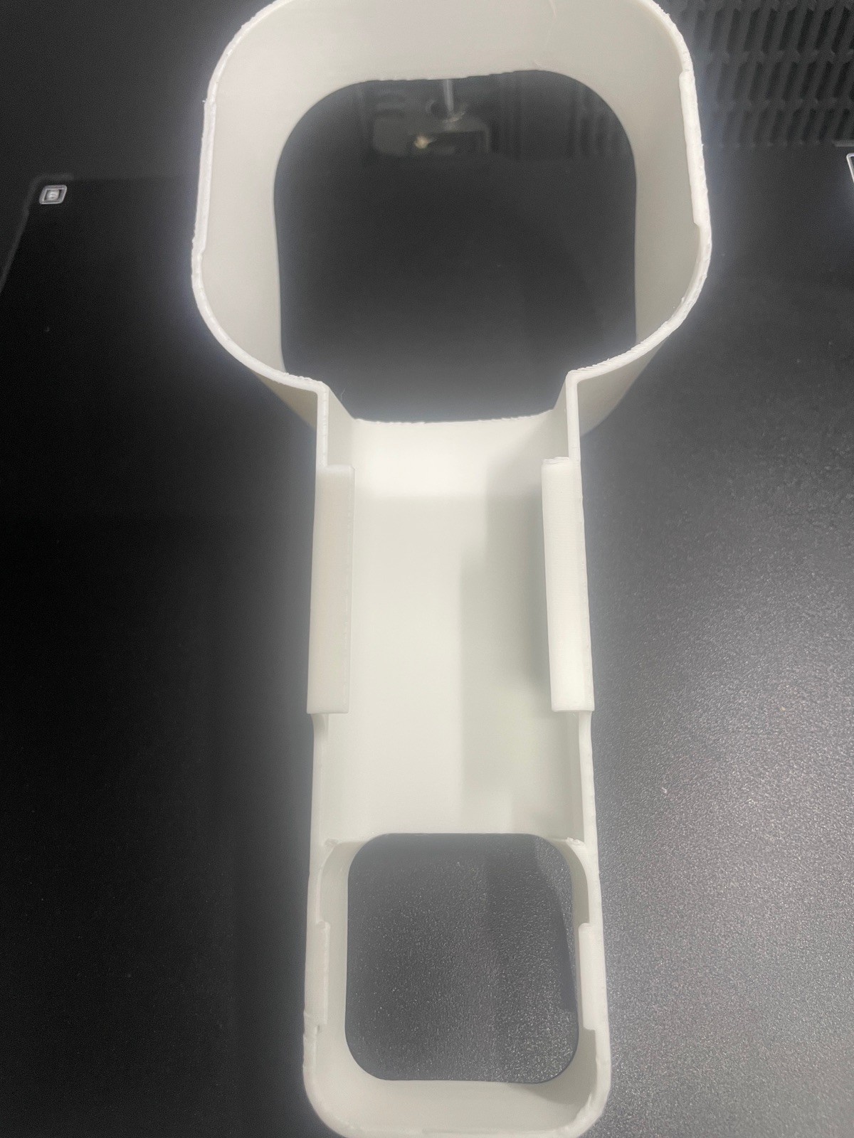 Wall Plug Bracket for Amazon eero 6 & 6+ White Router Mount Smooth - Image 2