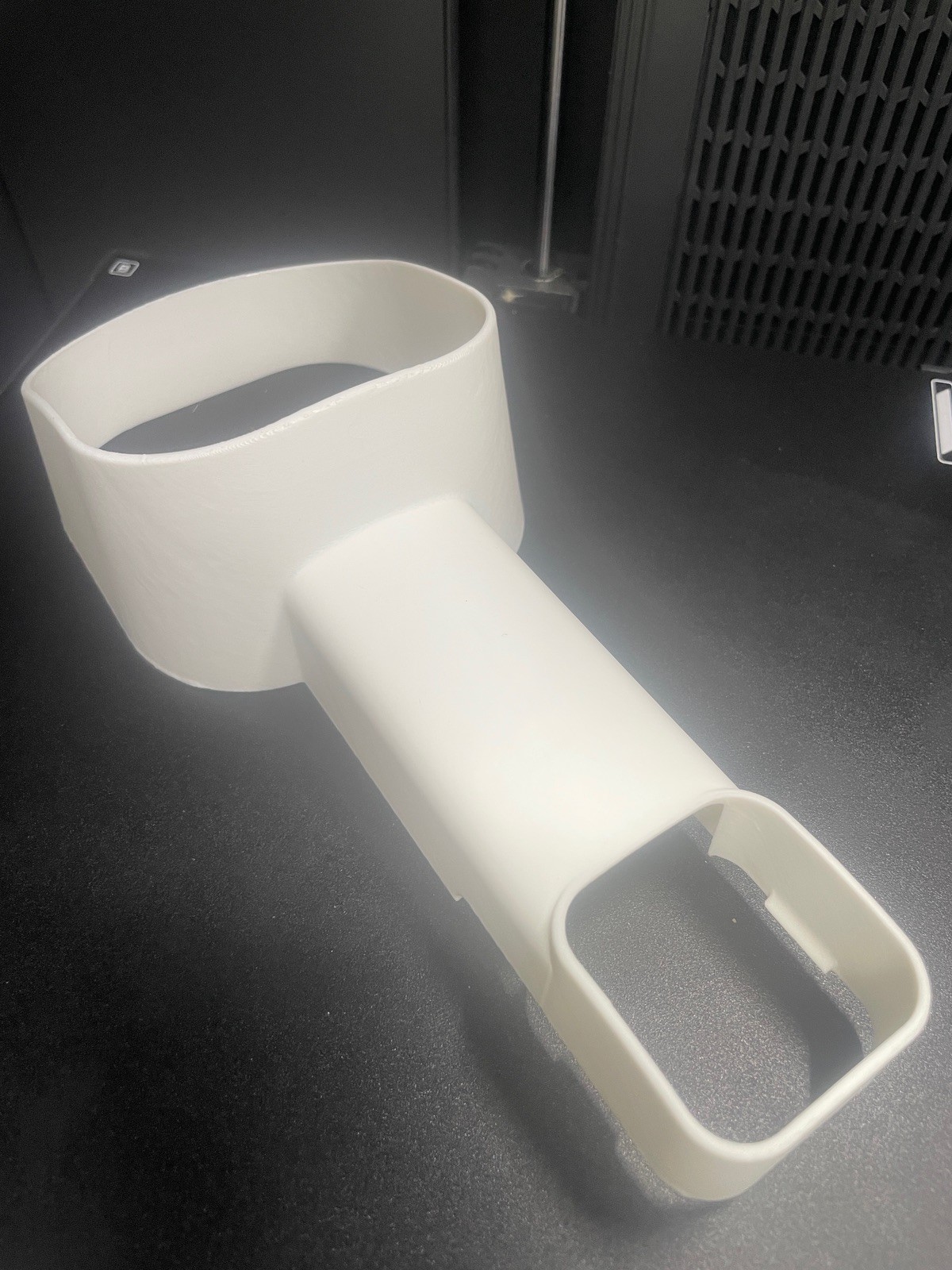 Wall Plug Bracket for Amazon eero 6 & 6+ White Router Mount Smooth - Image 3