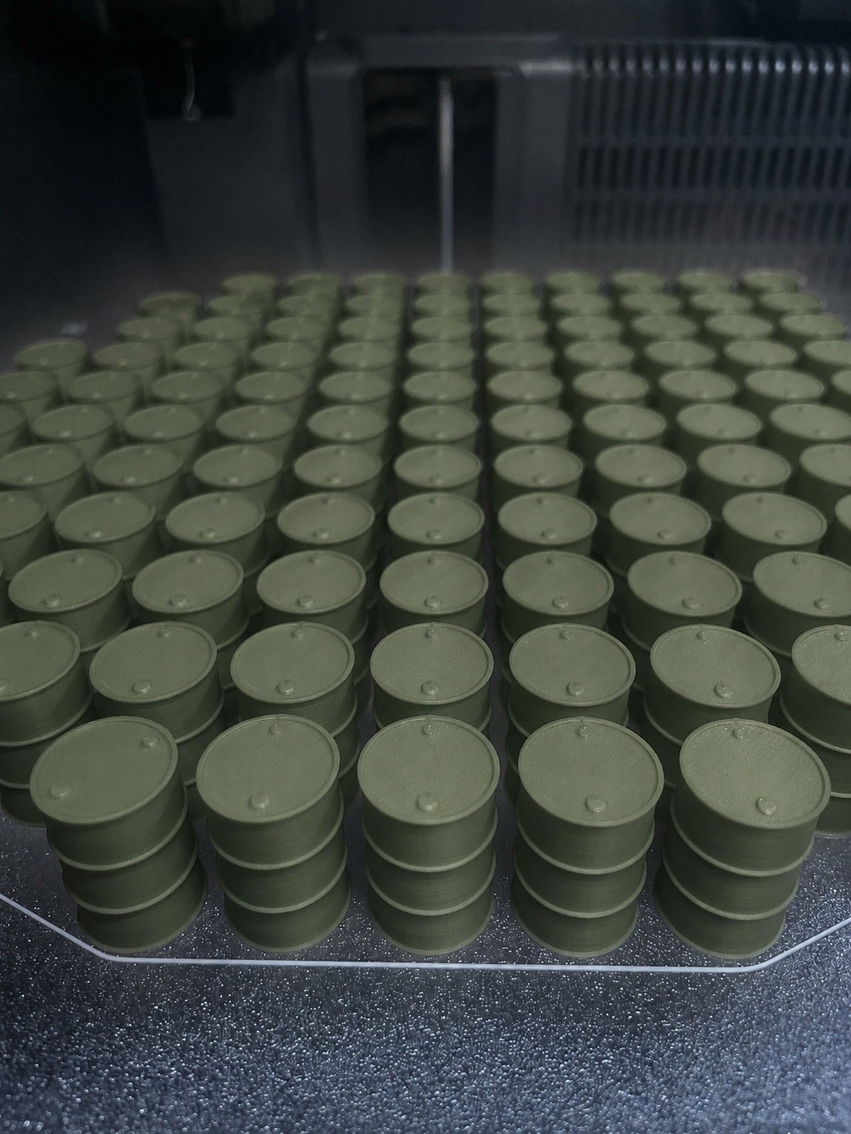 1:35 WWII Oil Drums (20) – 3D Printed Diorama Set