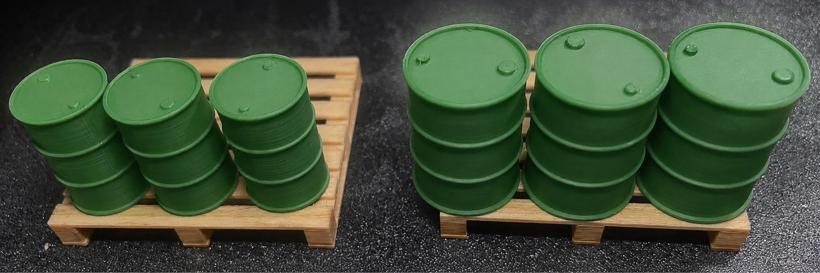 1:35 WWII Oil Drums (20) – 3D Printed Diorama Set - Image 4