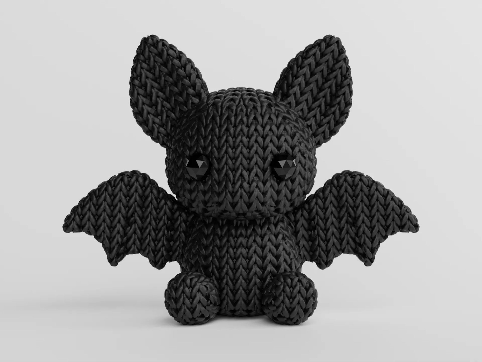 3D Printed Knitted Style Animal Figures Cute - Image 2